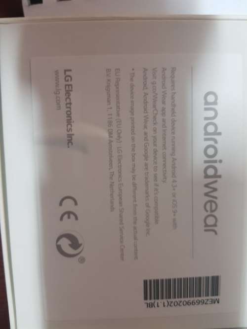 LG W270 Watch Style AndroidWear